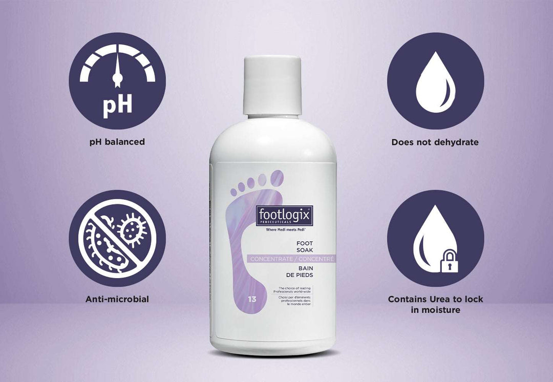Footlogix #13 Foot Soak Concentrate - 946 ml professional size