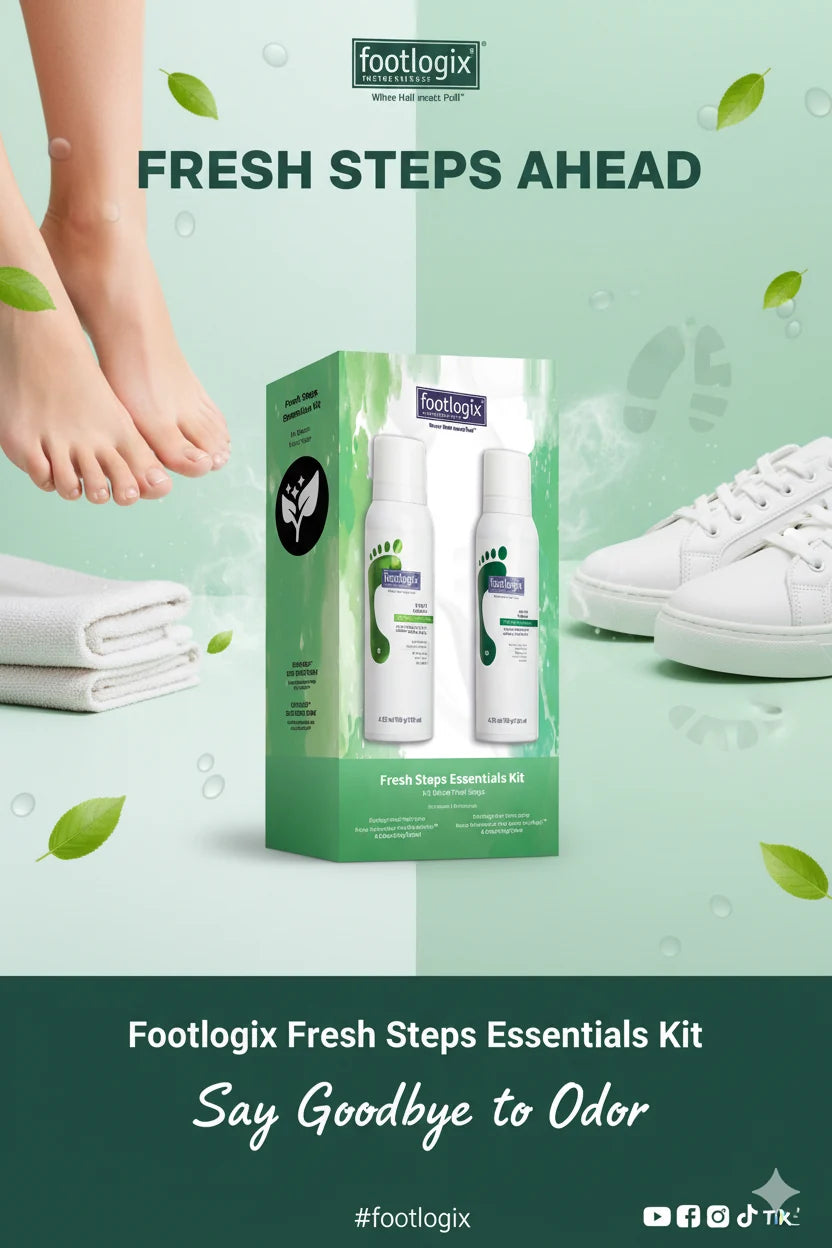 Footlogix Foot&Shoe Combo - Foot Fresh Spray (125 ml), Foot Fresh Spray ( 125ml)