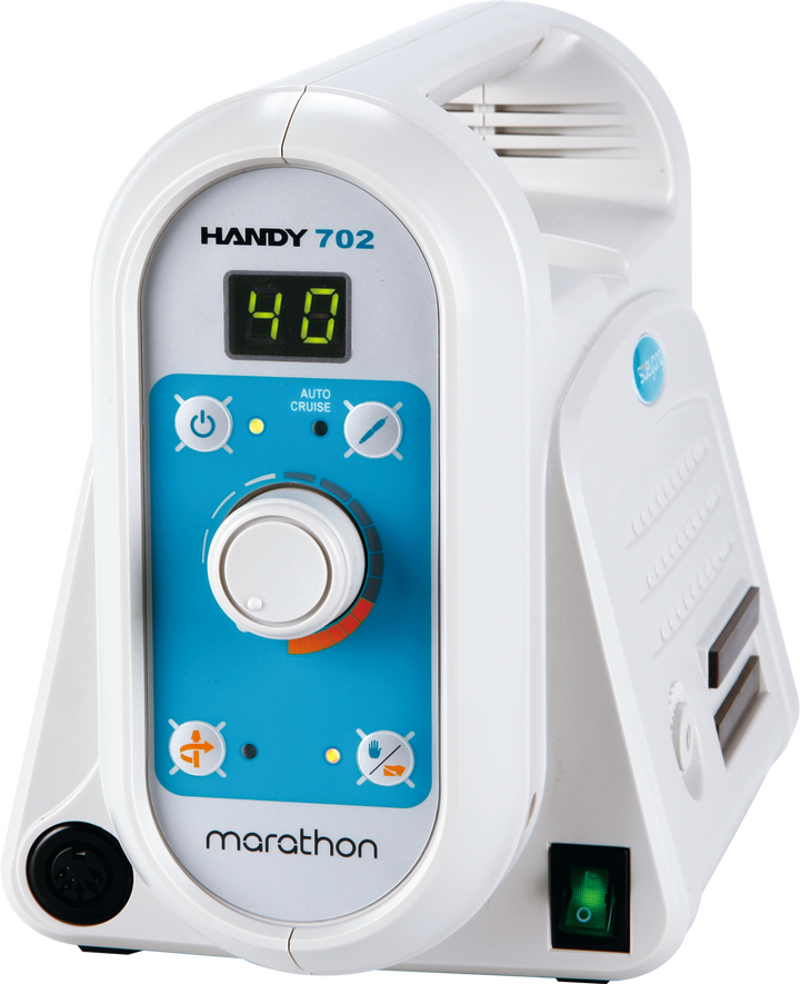 Saeyang Marathon HANDY 702 with Brushed S40 handpiece with FS60N Speed Pedal Original - Powerful E-file