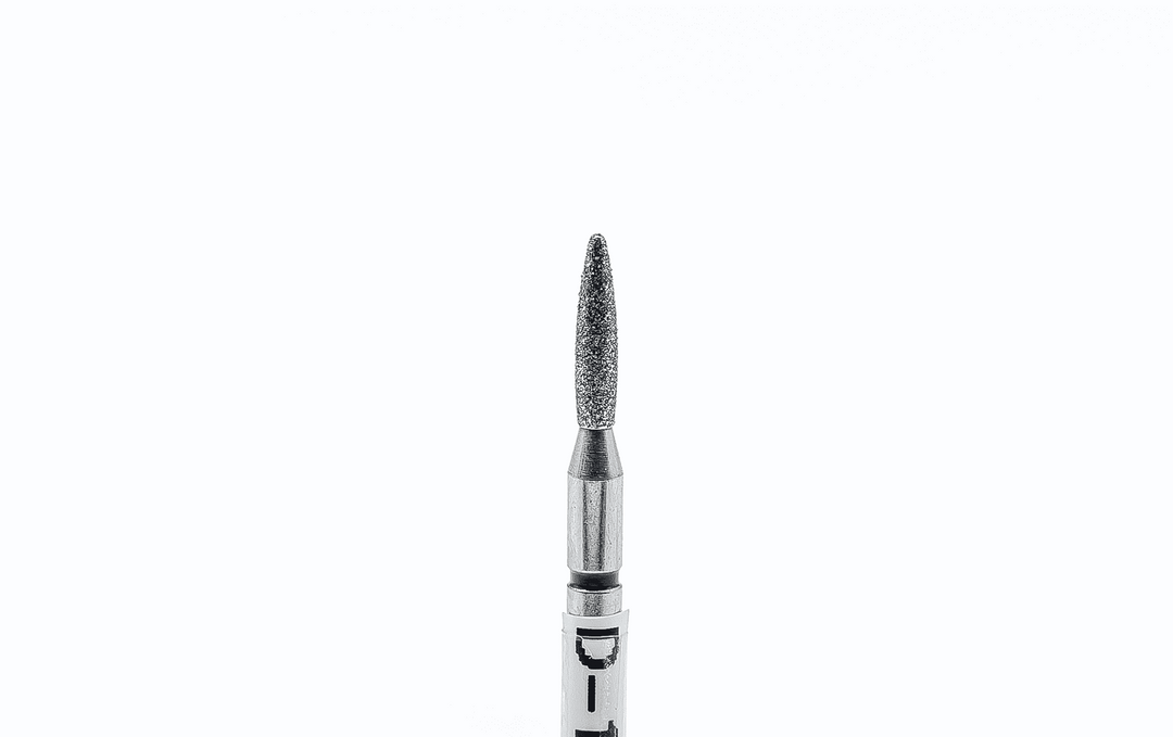 Diamond e-file drill bit D-123/3 medium, size 1.8x8 mm | U-tools