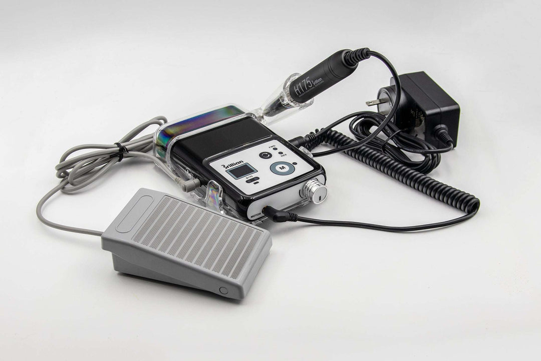 Saeshin Strong B170 Premium Portable Cordless E-file with H170/H175 Brushless Handpiece