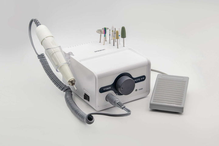 Saeshin Strong B135 Nail Drill with 105L or H300 or H350 handpiece up to 40K RPM Original