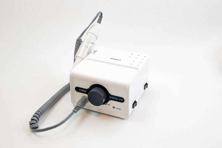 Saeshin Strong B135 Nail Drill with 105L or H300 or H350 handpiece up to 40K RPM Original