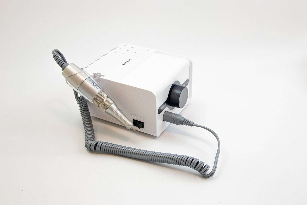 Saeshin Strong B135 Nail Drill with 105L or H300 or H350 handpiece up to 40K RPM Original