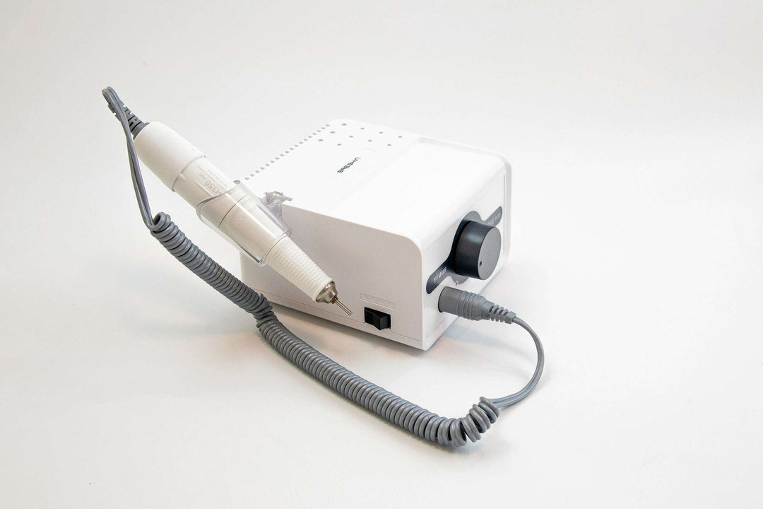 Saeshin Strong B135 Nail Drill with 105L or H300 or H350 handpiece up to 40K RPM Original