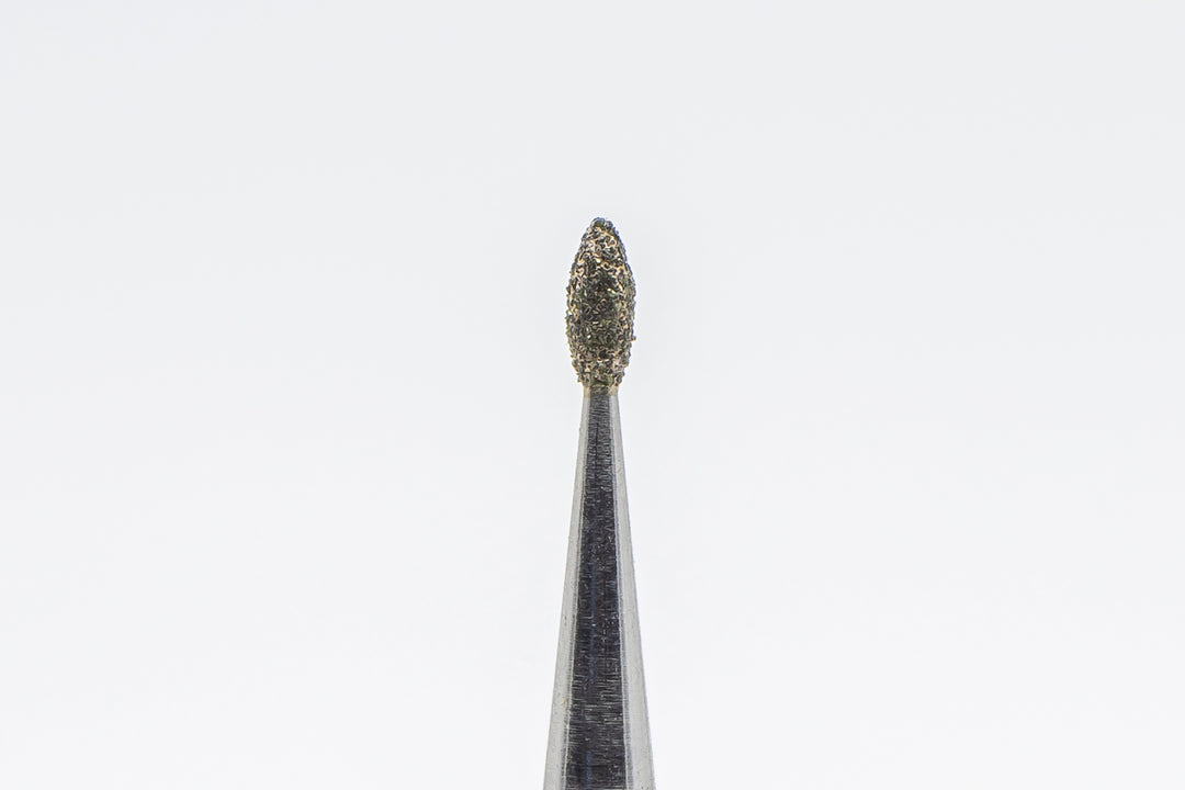 Forets à ongles diamantés D-95/1 en forme de bourgeon, taille de la tête 1,4x3,5 mm