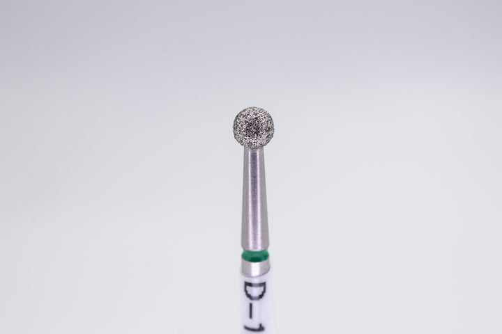 Puntas de fresa para uñas de diamante D-10*3.1, forma Bola, tamaño de cabeza 3.1x3.0 mm