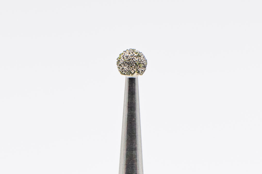 Diamond Nail Drill Bits D-7, shape Ball, head size 2.5x2.3 mm