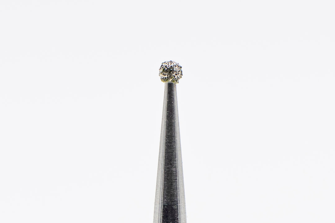 Diamond Nail Drill Bits D-2, shape Ball, head size 1.4x1.2 mm