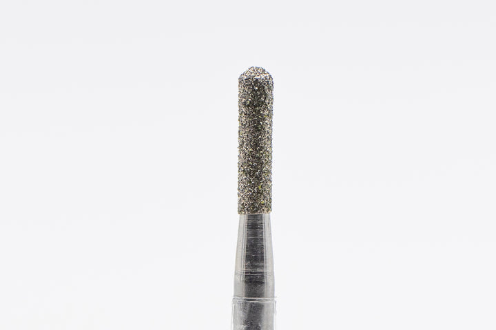Diamond Nail Drill Bit D-65, shape  Rounded Cylinder; head size 1.6x10.0.mm