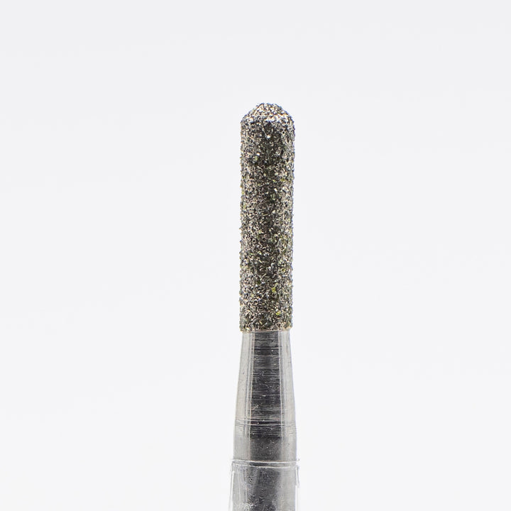Broca de diamante para uñas D-65, forma cilindro redondeado; tamaño de cabeza 1.6x10.0 mm