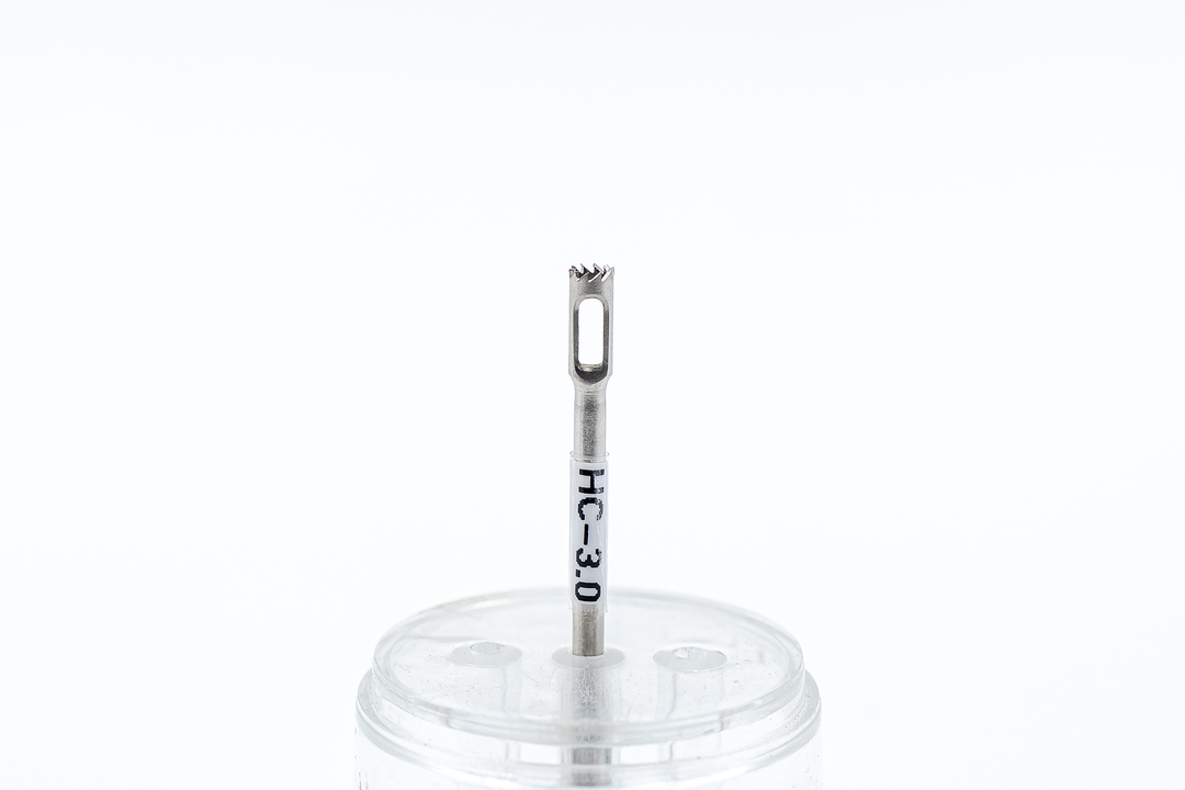 Foret creux pour l'élimination du maïs avec lame dentée 3.0