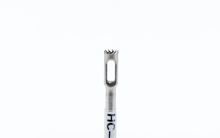 Foret creux pour l'élimination du maïs avec lame dentée 3.0