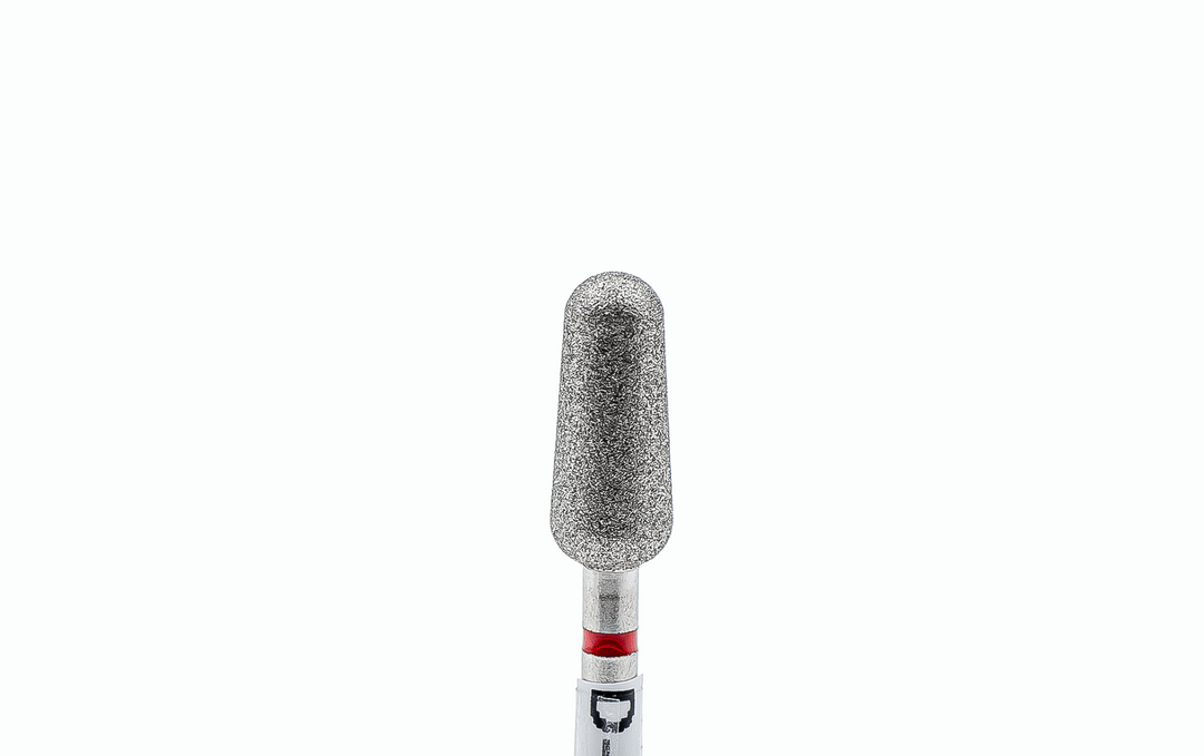 Diamond Nail Drill Bit D-102, shape rounded barrel; head size 5x12 mm