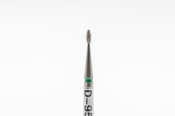 Forets à ongles diamantés D-95/1 en forme de bourgeon, taille de la tête 1,4x3,5 mm
