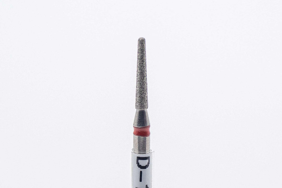 Diamond Nail Drill Bits D-15, shape rounded cone, head size 1.8x10 mm