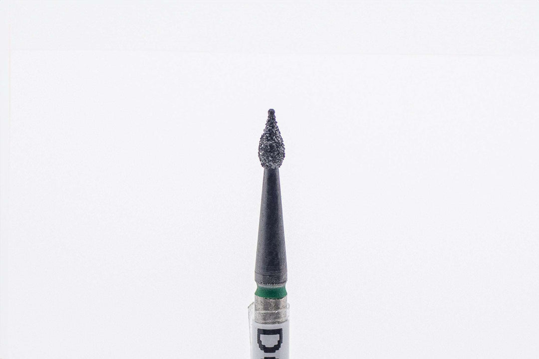 Coated Diamond Nail Drill Bit model DCD-94, shape pointed bud, size 1.8x4mm