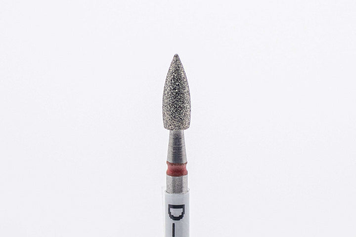 Diamond Nail Drill Bits D-108, shape bullet, head size 3.1x8mm