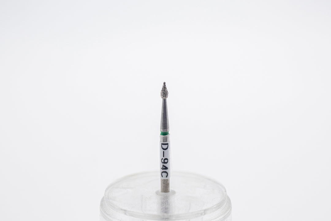 Diamond Nail Drill Bits D-94, shape drop, head size 1.8x4mm