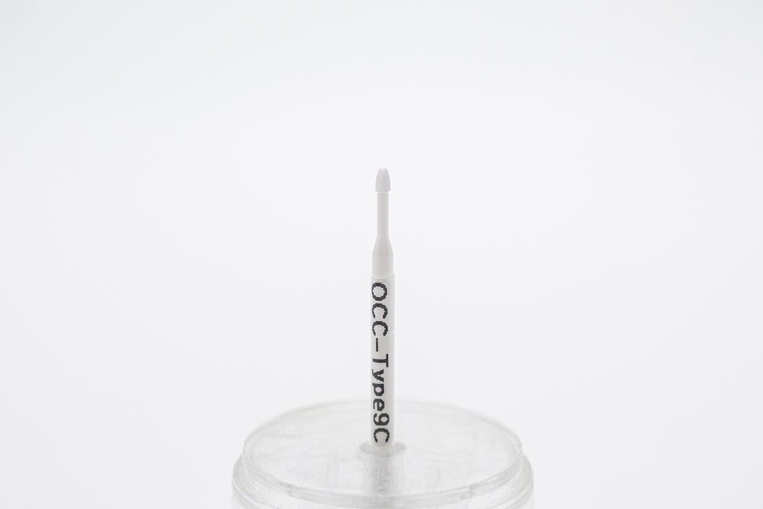 Nettoyez uniquement le foret à ongles en céramique OCC-9 ; Taille de la tête : 1,6 * 3,0 mm