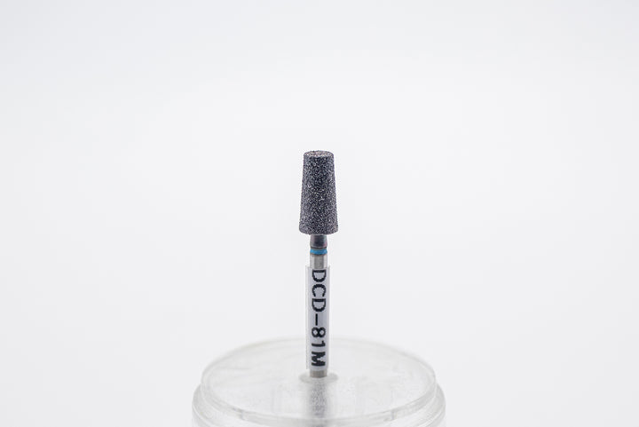 Coated Diamond Nail Drill Bits DCD-81, shape tapered barrel, head size 5x10mm