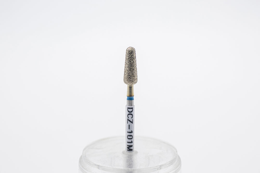 Coated Diamond Nail Drill Bits DCZ-101, shape corn, size 4.5x12mm