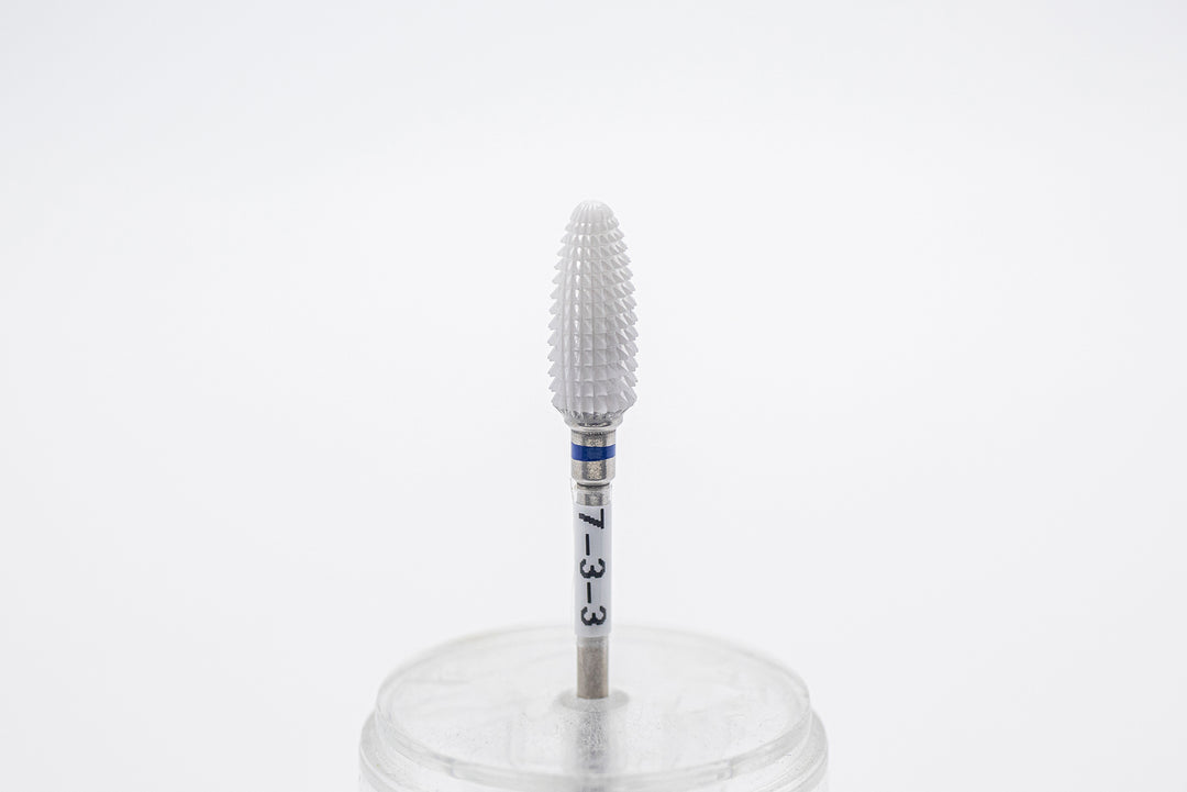 Ceramic Nail Drill Bit model 7-3-3 medium, head 6*15mm