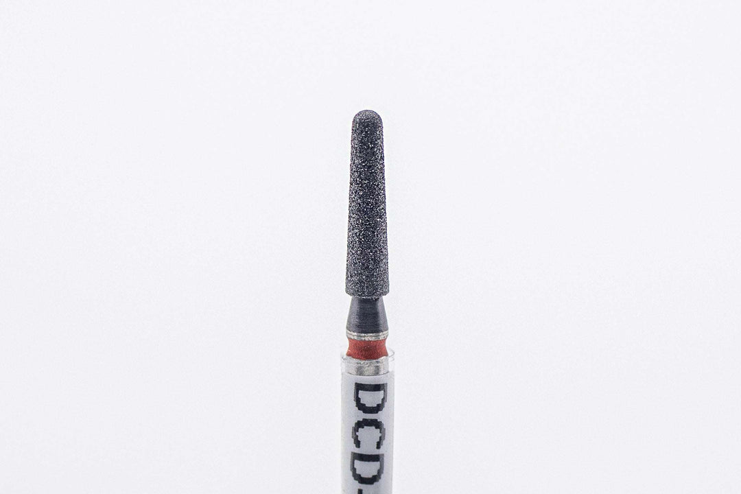 Coated Diamond Nail Drill Bit model DCD-84, shape rounded cone, size 2.5x10mm