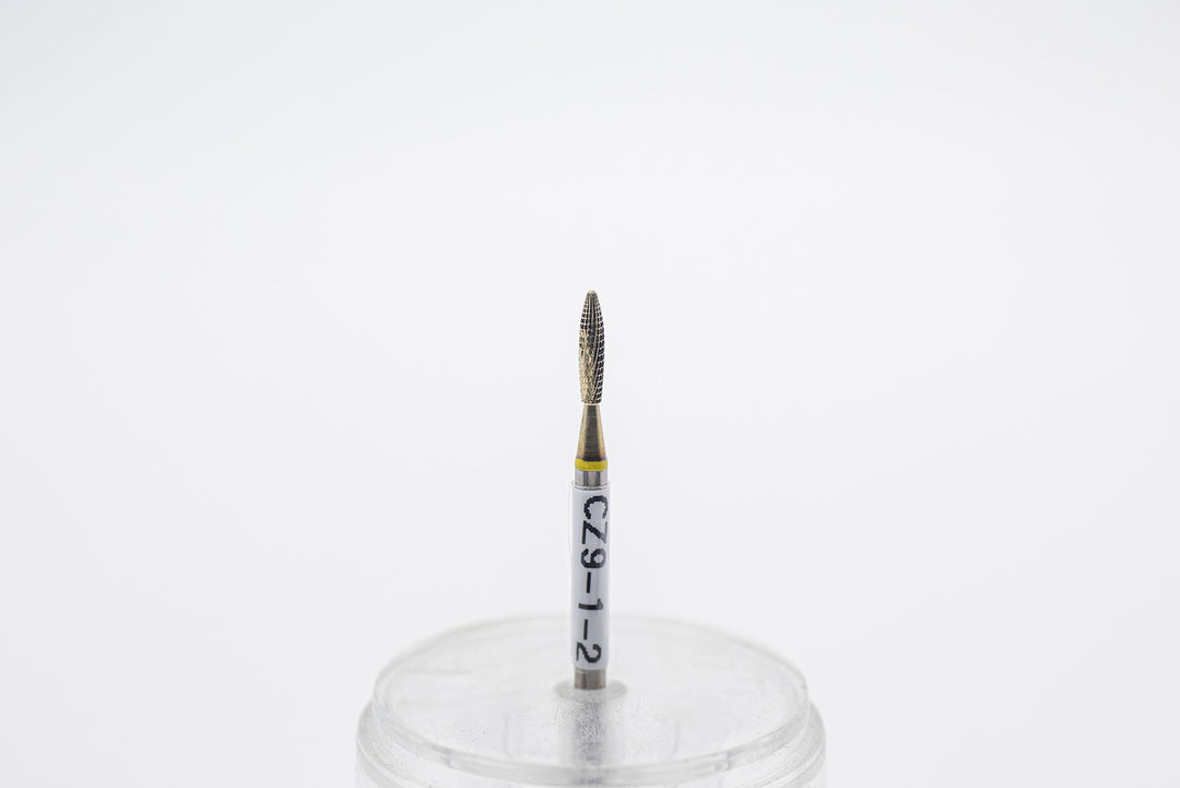 Coated Tungsten Carbide Nail Drill Bit CZ9-1-2 Extra Fine, head size 2x8mm