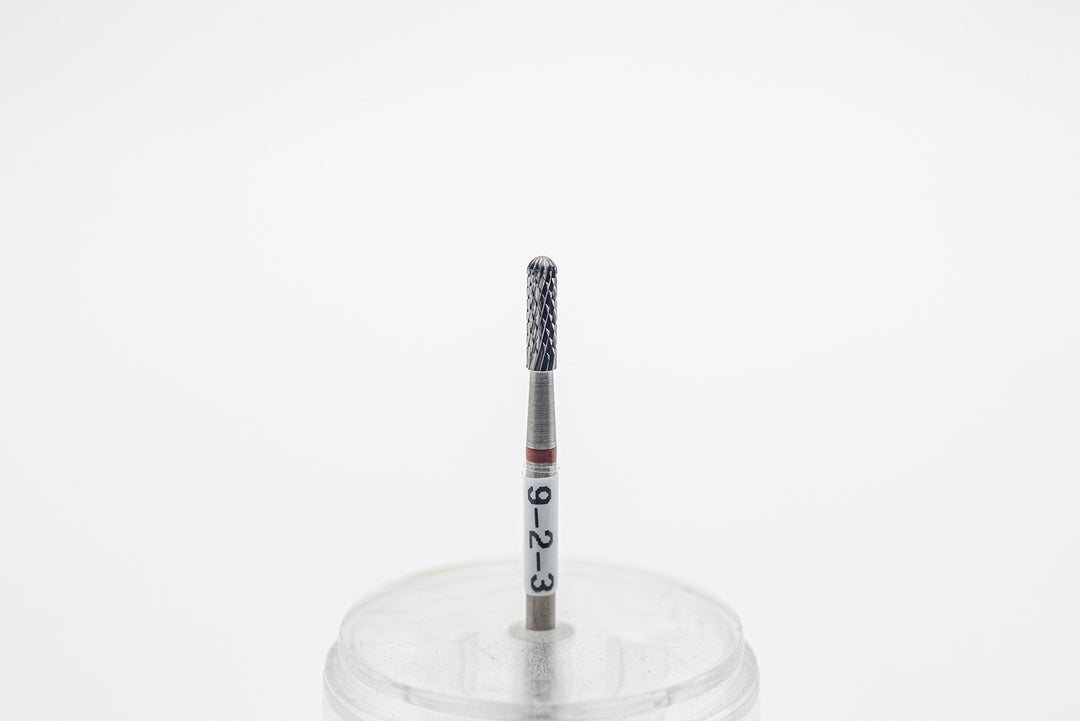 Foret à ongles en carbure de tungstène 9-2-3 fin ; taille de la tête 2,3x8 mm 