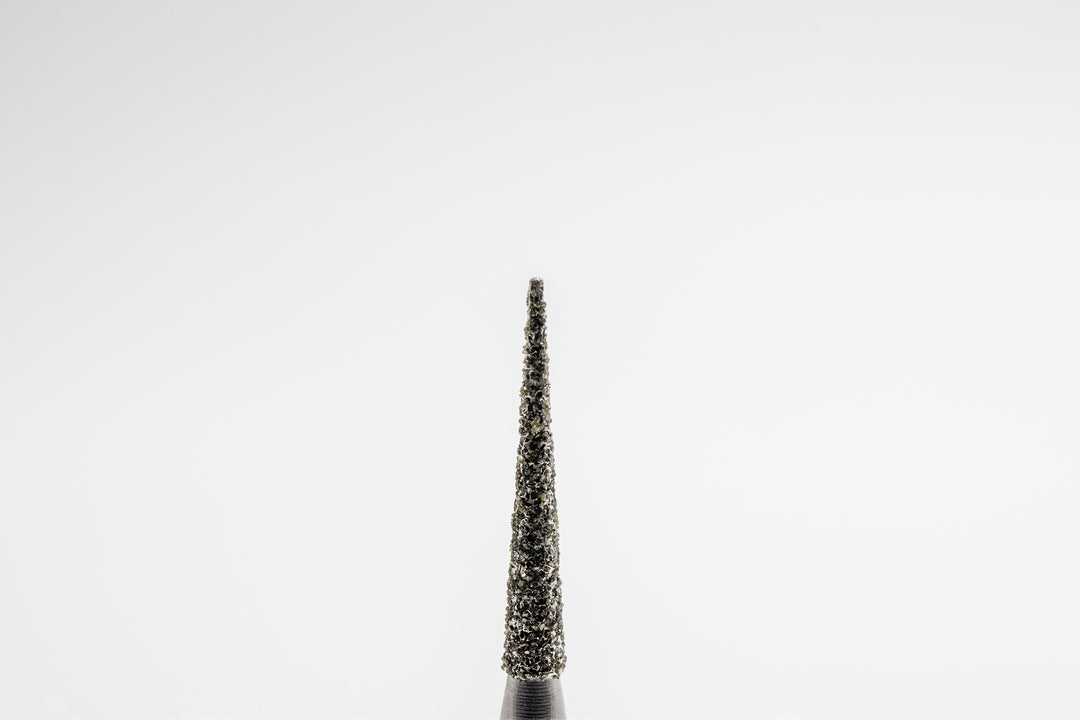 Forets à ongles diamantés D-72, forme aiguille, taille de tête 1,8x12 mm