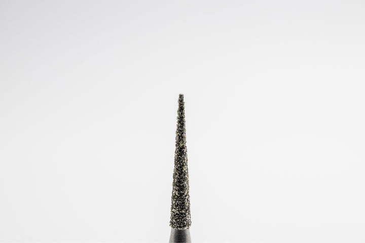 Forets à ongles diamantés D-72, forme aiguille, taille de tête 1,8x12 mm