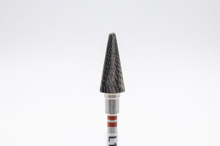 Tungsten Carbide Nail Drill Bit L11-2-9 fine, for left-hand ; head size 6x14mm