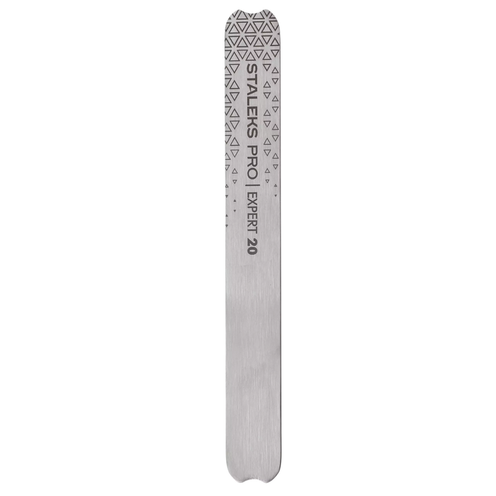 Staleks Metal nail file, straight, base EXPERT 20 size 160x19 mm