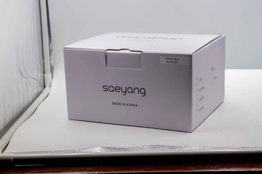 Saeyang MINI CRO portable cordless e-file with BS30 brushless handpiece