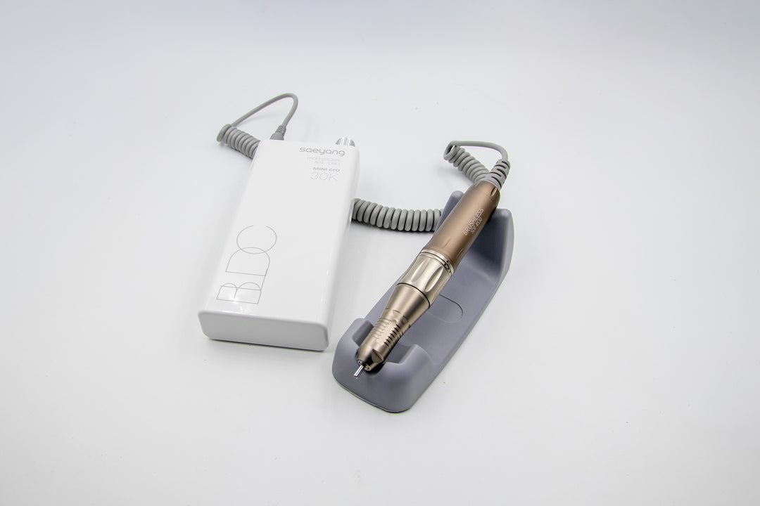 Saeyang MINI CRO portable cordless e-file with BS30 brushless handpiece