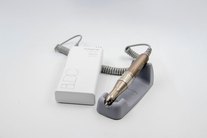 Saeyang MINI CRO portable cordless e-file with BS30 brushless handpiece