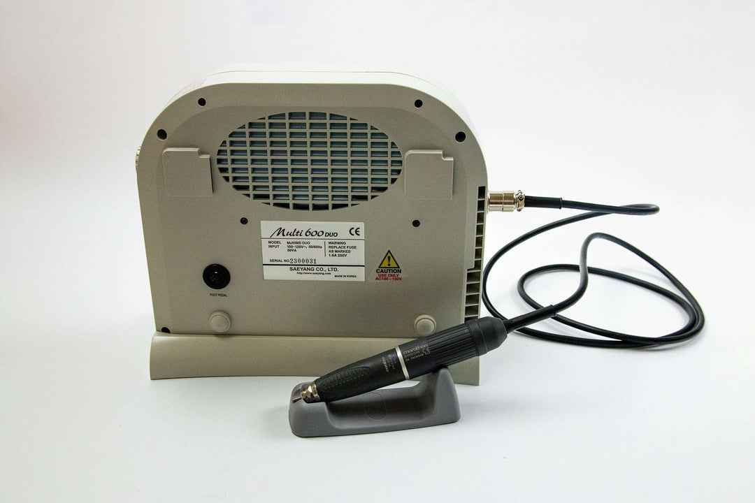 Saeyang Multi 600 Duo with Brushless BM50S1 handpiece with FS60N Speed Pedal Original - Powerful E-file