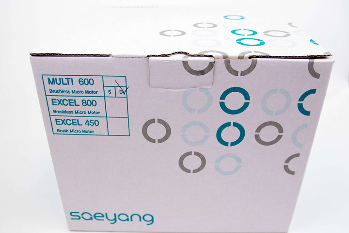 Saeyang Multi 600 Duo with Brushless BM50S1 handpiece with FS60N Speed Pedal Original - Powerful E-file