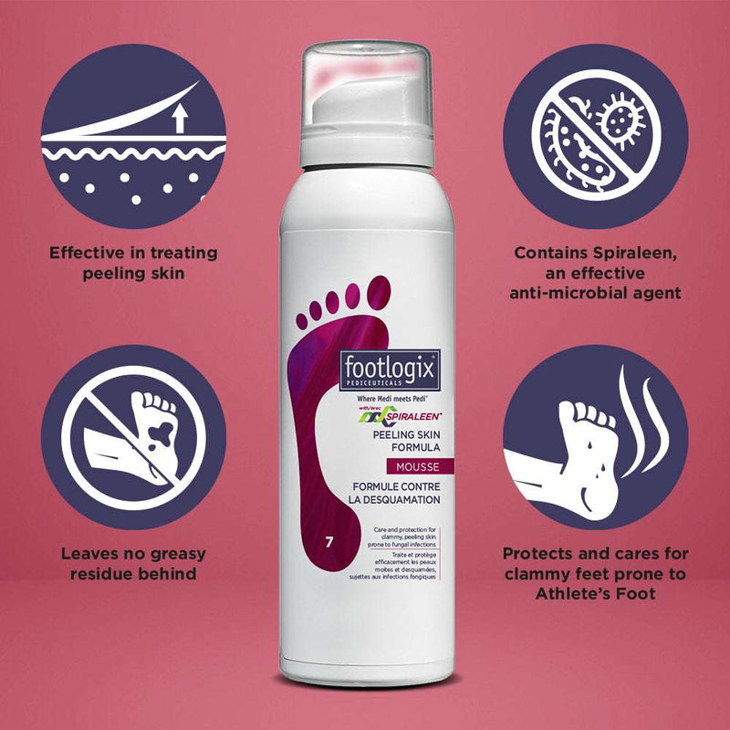 Footlogix #7 Peeling Skin Formula with Spiraleen (contact us for professional pricing)