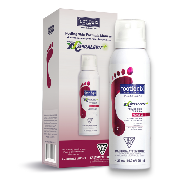 Footlogix fórmula para piel que se pela #7 con Spiraleen