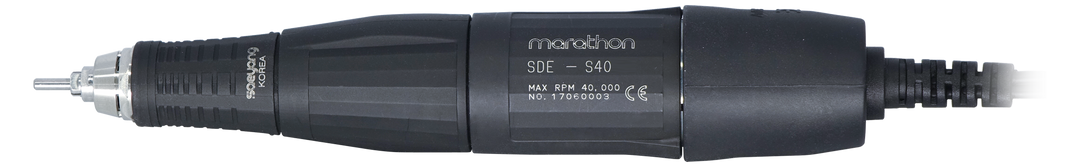 Saeyang Marathon HANDY 702 with Brushed S40 handpiece with FS60N Speed Pedal Original - Powerful E-file