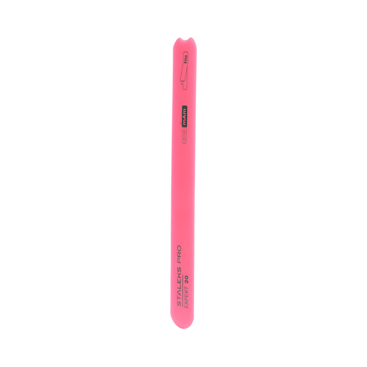 Staleks Slanted plastic nail file, straight, base EXPERT 20 size 160x19 mm