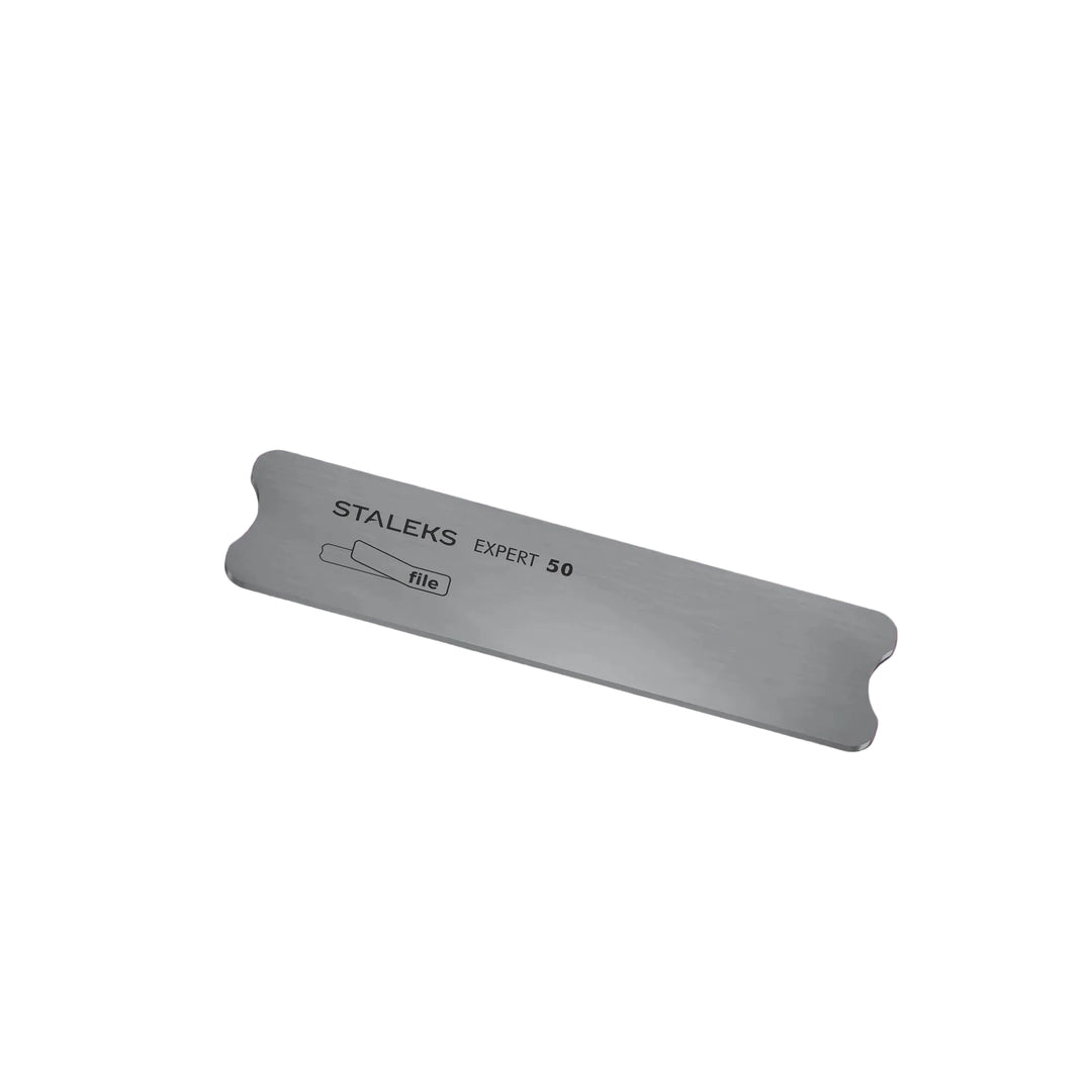 Staleks Stainless Steel Base EXPERT 50 for Buffer Disposable Nail Files – 70 × 17 mm