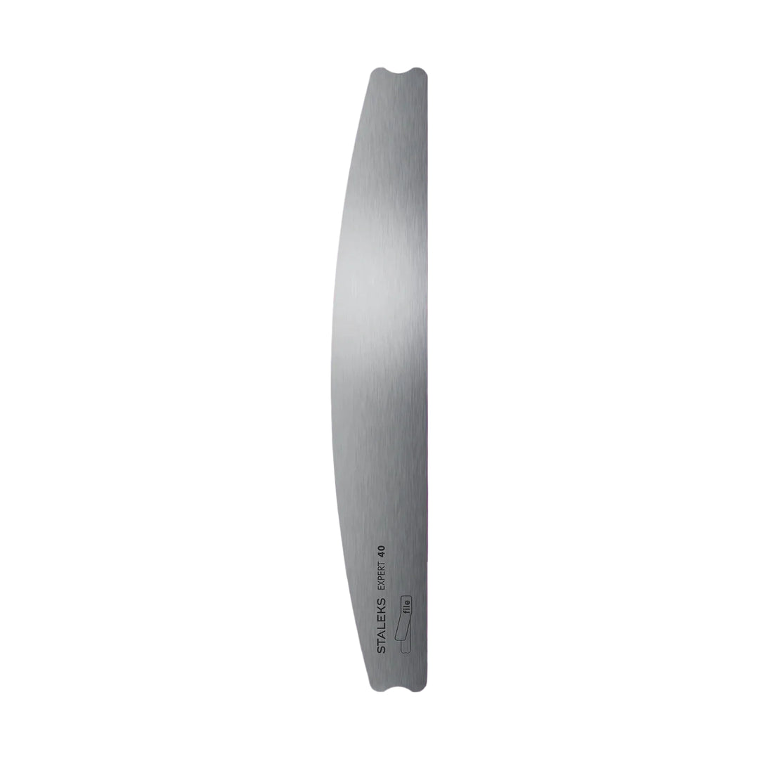 Staleks Metal Base Banana Shape for Disposable Nail File – 162 × 25 mm