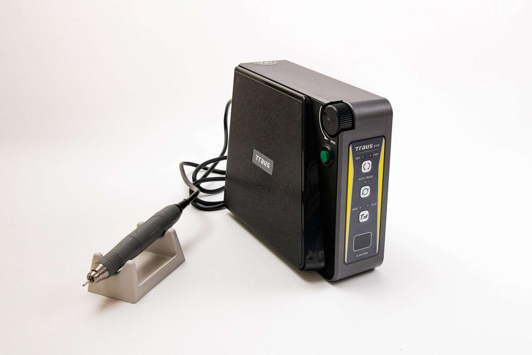 Saeshin Traus B110 Powerful Nail Drill with H180 Brushless handpiece Original