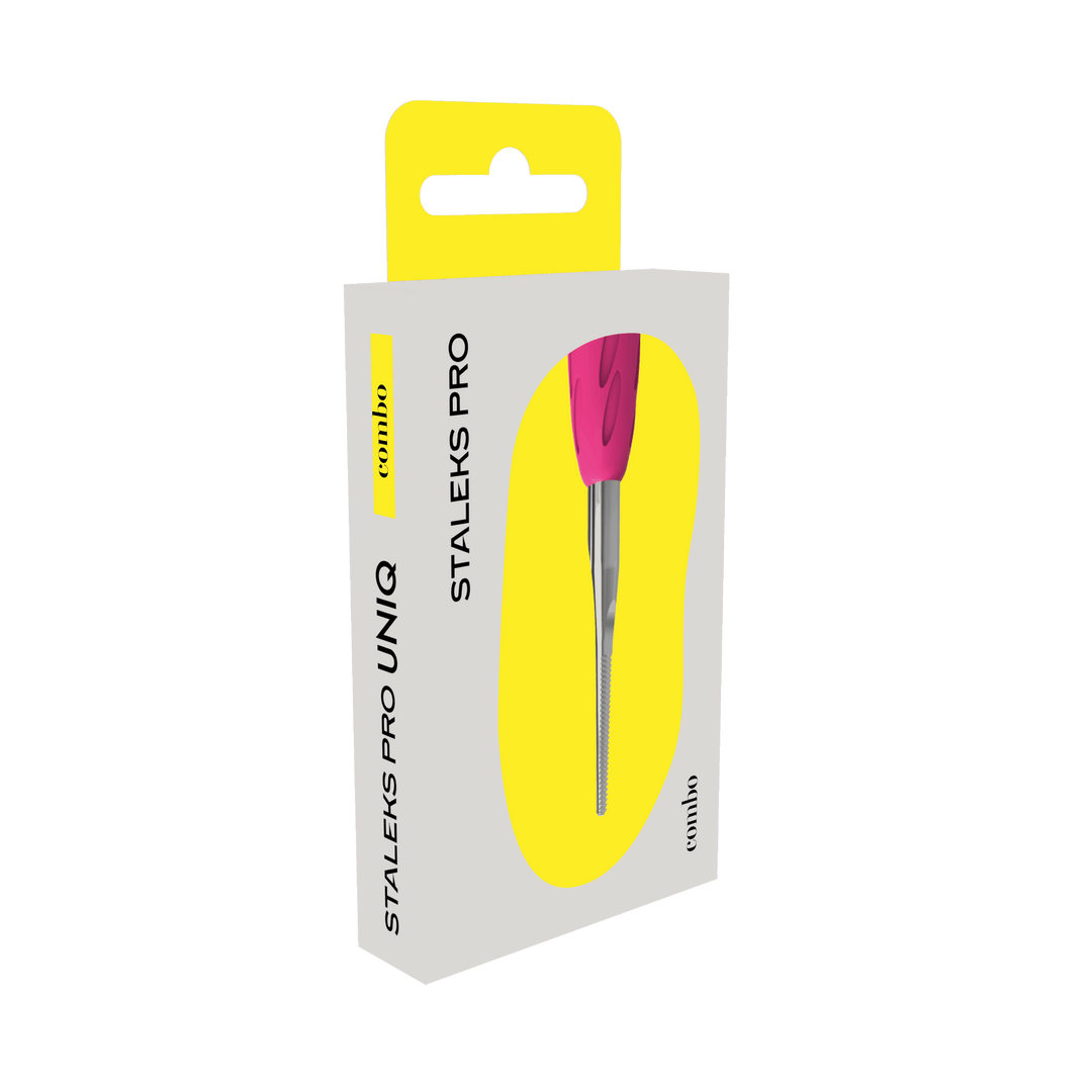 Straight toenail file - working part of the pusher Combo UNIQ 38 for Pedicure