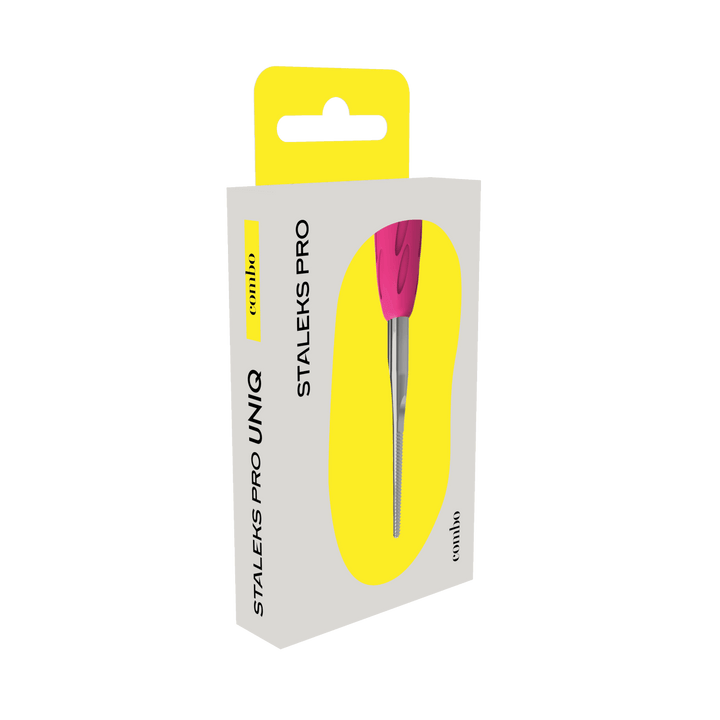 Straight toenail file - working part of the pusher Combo UNIQ 38 for Pedicure