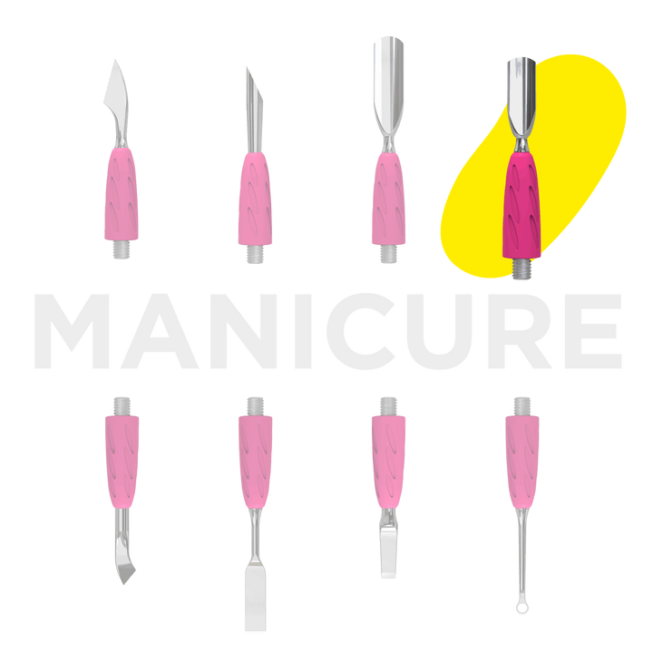 Rounded Narrow Pusher – Working Part of the Pusher COMBO UNIQ 16 for Manicure and Pedicure