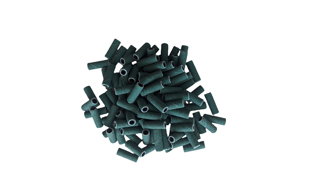 MINI Green Sanding Bands; size 3x12.7 mm— 100 pieces